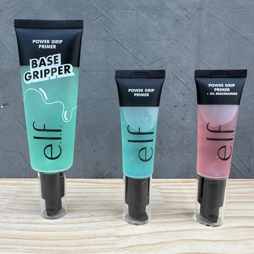 Elf Makeup Power Grip Primer Gel-based Moisturizing Facial Base Cream For Firming Makeup Long-lasting Wear Face Improve Texture