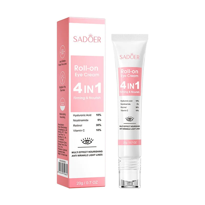Eye Bag Removal Cream Collagen Anti-Wrinkle Fade Fine Lines Firming Skin Anti Dark Circle Puffiness Brighten Eye Care