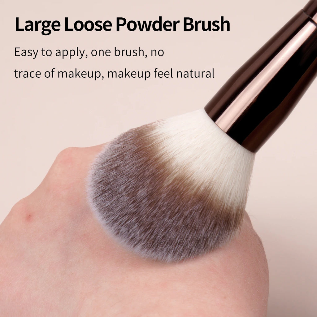 MAANGE Facial Makeup Brushes Set Double Head Powder Blush Foundation Brushes Skin-friendly Brush Soft Fiber Hair Cosmetic Beauty