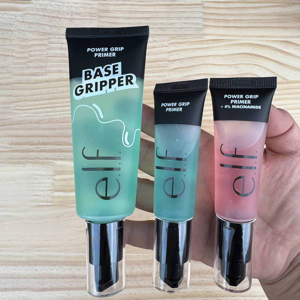 Elf Makeup Power Grip Primer Gel-based Moisturizing Facial Base Cream For Firming Makeup Long-lasting Wear Face Improve Texture