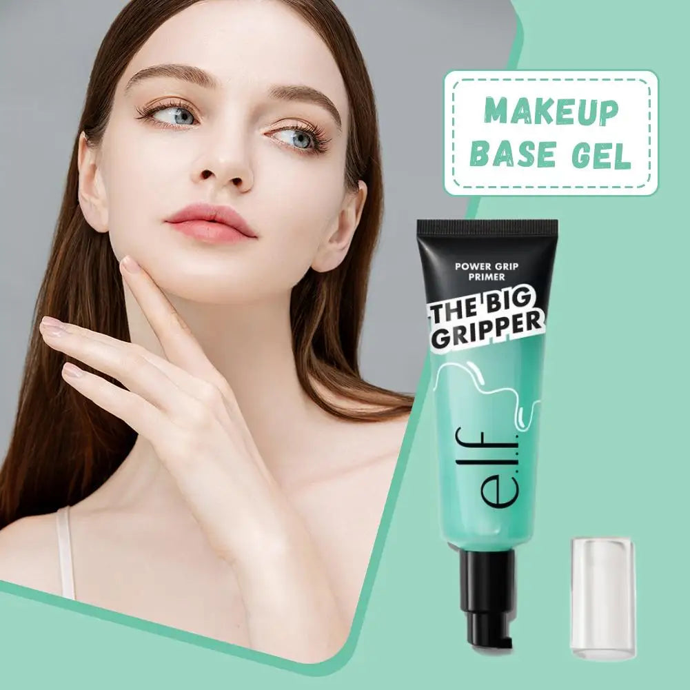 Elf Makeup Power Grip Primer Gel-based Moisturizing Facial Base Cream For Firming Makeup Long-lasting Wear Face Improve Texture