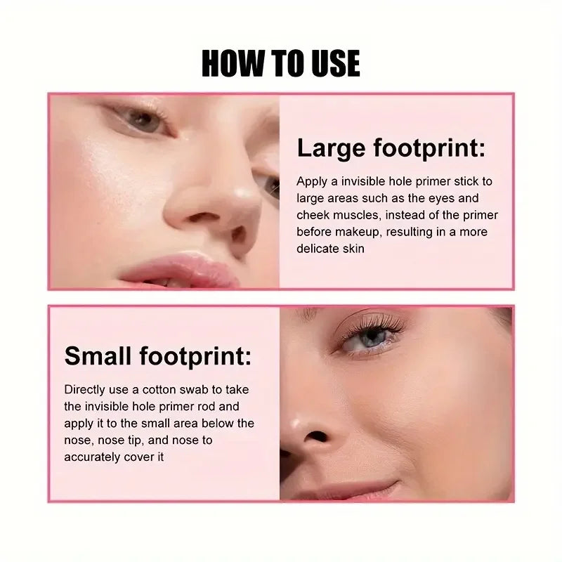 Matte and Gentle Pre-Makeup Primer, Minimizes Pores and Imperfections, Long-Lasting Oil Control, Suitable for Beginners