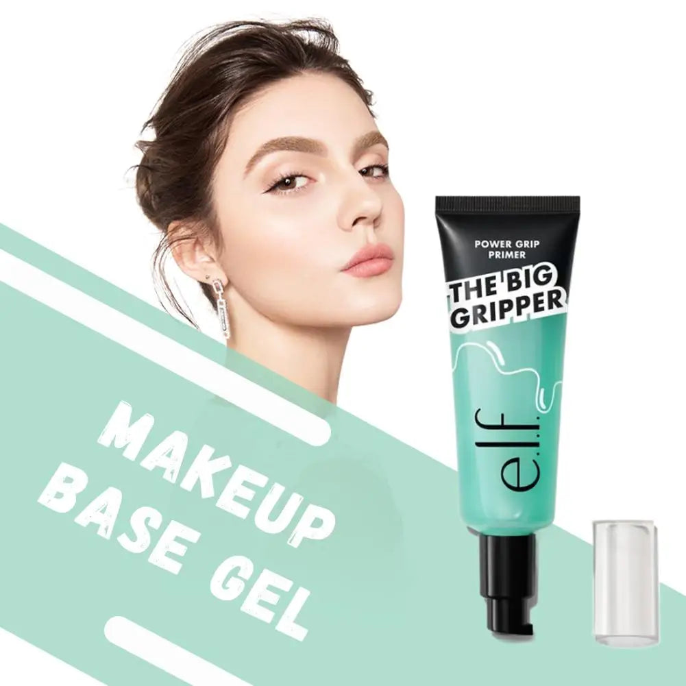 Elf Makeup Power Grip Primer Gel-based Moisturizing Facial Base Cream For Firming Makeup Long-lasting Wear Face Improve Texture