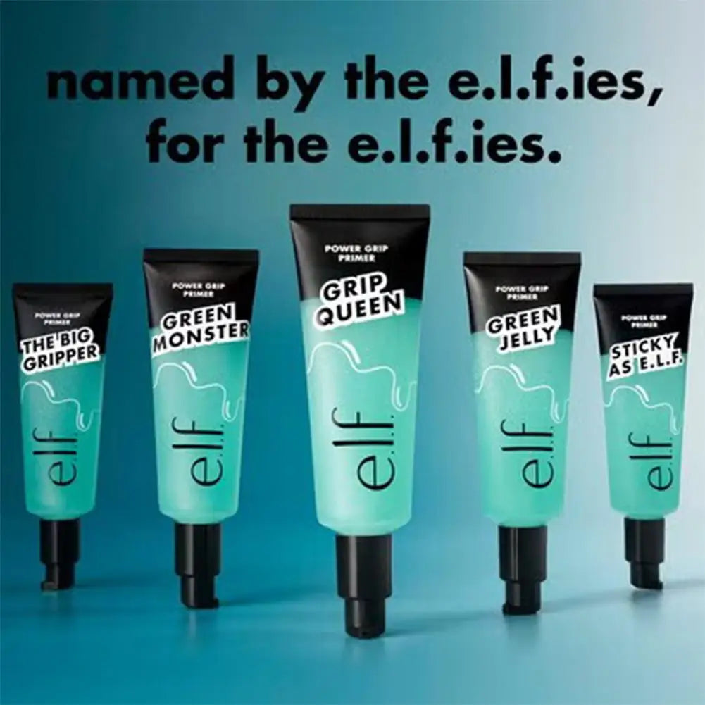 Elf Makeup Power Grip Primer Gel-based Moisturizing Facial Base Cream For Firming Makeup Long-lasting Wear Face Improve Texture