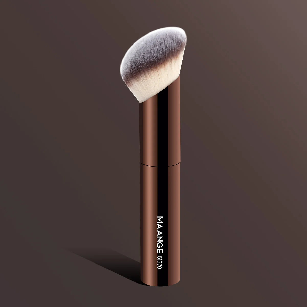 MAANGE Facial Makeup Brushes Set Double Head Powder Blush Foundation Brushes Skin-friendly Brush Soft Fiber Hair Cosmetic Beauty