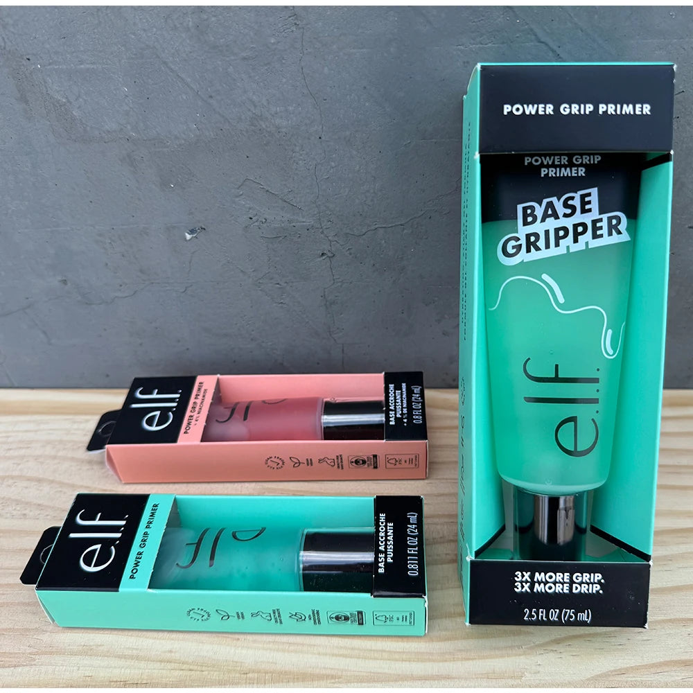 Elf Makeup Power Grip Primer Gel-based Moisturizing Facial Base Cream For Firming Makeup Long-lasting Wear Face Improve Texture