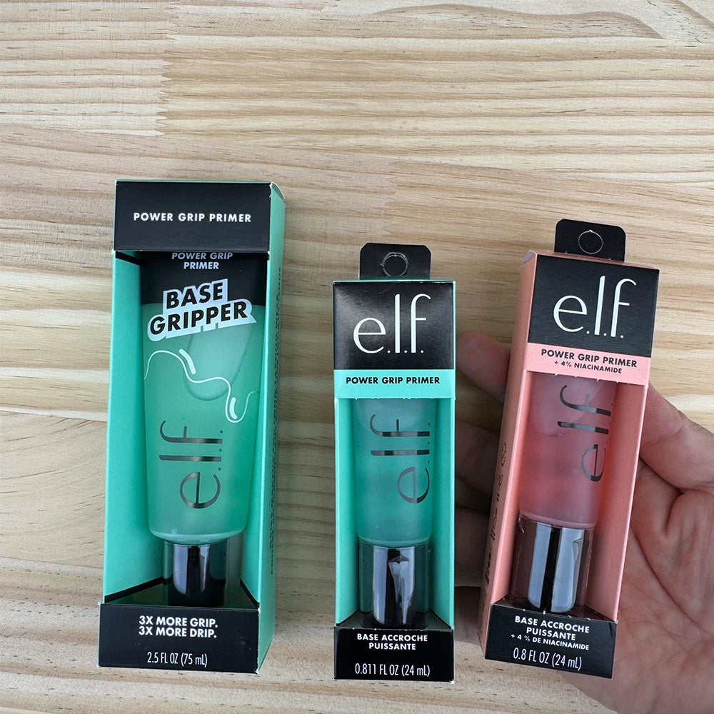 Elf Makeup Power Grip Primer Gel-based Moisturizing Facial Base Cream For Firming Makeup Long-lasting Wear Face Improve Texture