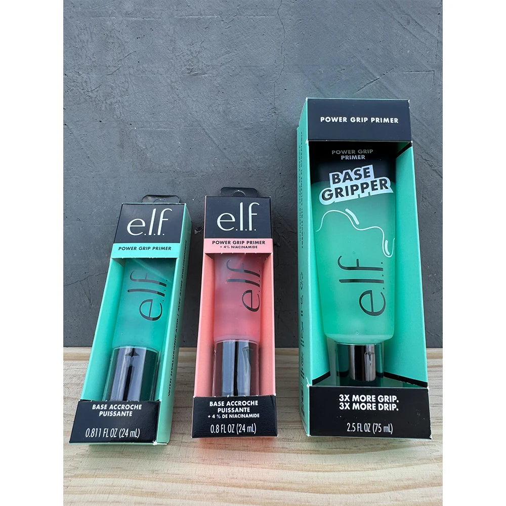 Elf Makeup Power Grip Primer Gel-based Moisturizing Facial Base Cream For Firming Makeup Long-lasting Wear Face Improve Texture