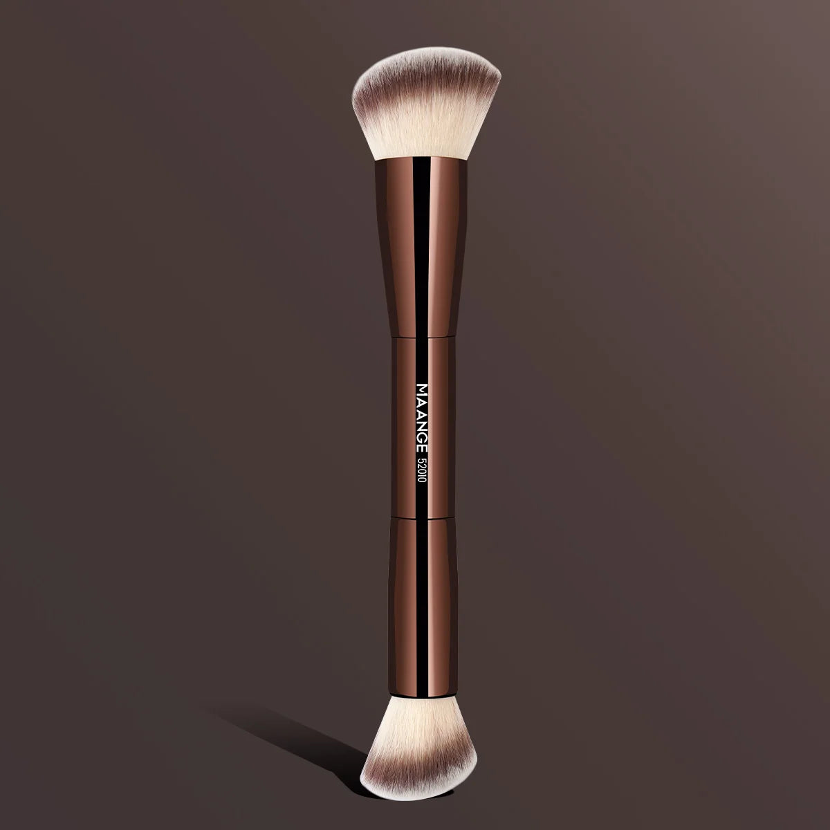 MAANGE Facial Makeup Brushes Set Double Head Powder Blush Foundation Brushes Skin-friendly Brush Soft Fiber Hair Cosmetic Beauty